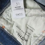 NWT Mother Mid Rise Rider Ankle in Wish On A Star Crop Stretch Jeans 31 Blue Photo 3