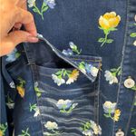 Floral Denim Button Photo 5