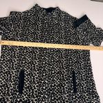 CB Plus‎ Casual Women’s Sz 1X Full Zip Animal Print Jacket Velour Soft Cozy Black Photo 8