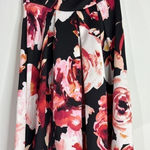 Mind Code Women's Floral Pleated Skirt Large Photo 0