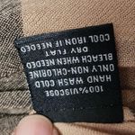 V. Fraas beige tartan plaid large oblong scarf Photo 4