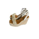 Gianni Bini Savana Studded Platform Wedge Ivory Size 7 M Photo 10