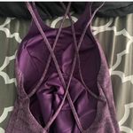 Dear Moon  Sparkly Purple Mini Party Dress Photo 5