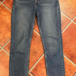 Re/Done Blue 5 Pocket Low Rise Skinny Crop Jeans Size 26 Photo 0