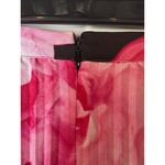 Karl Lagerfeld Skirt Women 4 Pink Floral Print Accordion Pleated Boho Cottage Photo 5