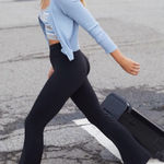 Aerie  OFFLINE Real Me High Waisted Crossover Flare Leggings XS short inseam Photo 0