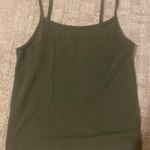 Wild Fable Army Green Tank Top Photo 0