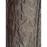 RQT Quilted Paisley Embroidered Brown Jacket Blazer Women's Size L Size L Photo 2