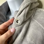 Athleta Grey Triumph Hoodie Double Cozy Karma Full Zip Jacket Women's Small Photo 2