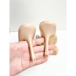 Abound  Sandals‎ Womens Size 6 Nude Open Square Toe Woven Stiletto Heels Photo 5