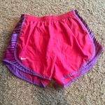 Nike  Dri-fit Pink / Purple Athletic Shorts Size Small Photo 6