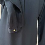 The Limited Vintage  Classic Black Long Sleeve Blouse Size Medium Photo 4