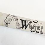 Disney White Queen Alice In Wonderland Reversible Leather Belt Photo 4