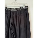 Hei Hei Anthro Black Guazy Pull On Flowy Pants Beachy Boho Hippie Tulip Hem XS Photo 3