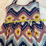 Xhilaration  Sleeveless dress Aztec Southwestern print Size small Geometric Photo 7