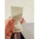 ROSETTA GETTY Poppy Plaid Pull On Flared Hemline Cropped Plaid Pants size Small Gray Photo 8