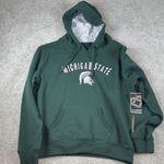 Colosseum Green Michigan‎ State Women’s Hoodie size large Sweater Photo 0