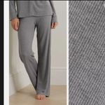 SKIMS  Ribbed Lounge Pants Size 2XL Gray Straight Leg Photo 1