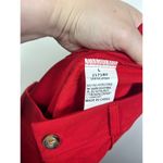 Flamingo  Red Skinny Trouser Pants Size Large Photo 7