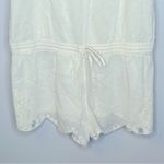 Joie  Liyah Eyelet Romper in Porcelain Lace Size M Photo 9