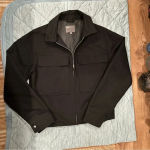 ASOS  WOMENS JACKET SMALL BLACK COLOR ZIPPER 2BIG
POCKETS Photo 0