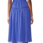 La Maison Talulah Blue Sorrento Polka Dot Sweetheart Feminine Midi Dress M Size M Photo 1