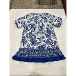 Sugar Lips Blue Floral Dress Photo 8