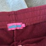 Edikted  Burgundy and Gray Shorts Photo 1