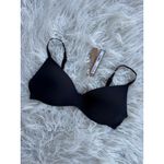 SKIMS Wireless Form Pushup Plunge Bra Onyx Size 36B Photo 3