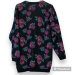 Vintage College Town size small women’s small wool button front cardigan sweater Purple Photo 9