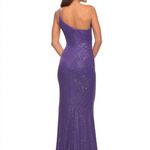 La Femme purple sequin dress Photo 1