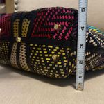 Sharif Multicolor Leather Woven Tote Black Photo 10
