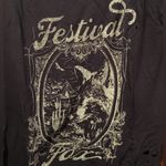 Spell & The Gypsy Collective RARE HTF VTG  Festival Fox Distressed Tee, Size L Photo 2