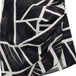 ZARA Draped Printed Skirt Mini Xs Photo 0