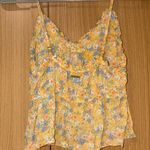 Billabong  Floral Peplum Flowy Top Photo 1