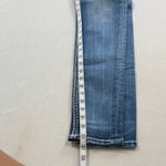 Rock Revival  Blue Skinny Jeans with Embroidered Pockets Photo 9