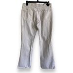 RSQ  Womens Jeans Sz 26 White Low Rise Flare‎ Denim 100% Cotton Photo 1