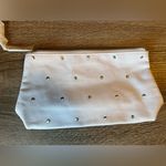 PINK - Victoria's Secret VS Pink limited edition green dog tag pendant and white cosmetic bag Photo 4