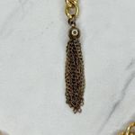 Gold Tone Tassel Charm Metal Chain Link Belt Y2K Festival Small/Medium (S/M) ✨ Photo 10