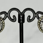 Chico's Rhinestone Studded Stud Earrings Pierced Pair Photo 0