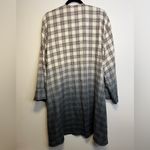 Maurice's Plaid Dip Dye Ombré Kimono Duster 2X Photo 10