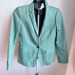 J.Crew  100% Linen Schoolboy Office Career Women's Blazer Suit Jacket Size 4 Photo 0
