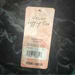 Spring + Mercer Women's Black Velvet Short Sleeve Tee Shirt Size Small Photo 8