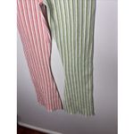 YLLW Yellow the Label Wyla Striped Knit Bell Bottom Pant Sz 8 Photo 6