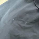 Fame and Partners  Navy Blue Mini Cocktail Dress Ruffle Layered Cotton Size Small Photo 8