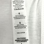 Coachella Smoke Co | L | Women's White Cotton Text Graphic Racerback Tank Top Size L Photo 6