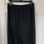 Blair Pull-on Elastic Waist Straight Leg Pants (Black) - 12 Photo 6