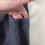 ADAY Leggings Grey Brakes On Pull On High Rise Crop Ankle Leggings Sz M Gray Size M Photo 3