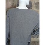 ASTR The Label Sweater Woman's Large Top Gray Side Tie Long Sleeve Lightweight Photo 11