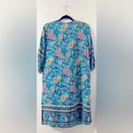 Halife Tassel Tie Neck Tunic Dress Size L Photo 3